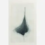 Robert Stackhouse, Gokstad (Sources & Structures #4), 1989 Color spitbite, etching on paper
