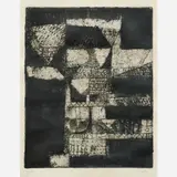 Nicholas Africano, Untitled geometric composition, 1970, Etching and aquatint on paper