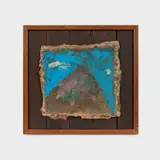 Nicholas Africano, Mountain Man, 1973, Acrylic