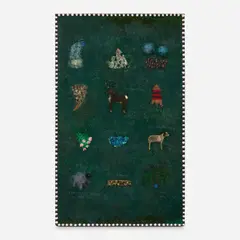 Nicholas Africano, The Meaning, 1974, Acrylic on canvas