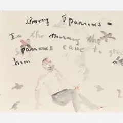 Among Sparrows - In the Morning by Nicholas Africano, 1988, Watercolor on paper, offered Jan 2022