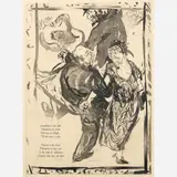 Harold Boyd & Rhea Edge, Laughing in the Light, 1986, Lithograph on paper