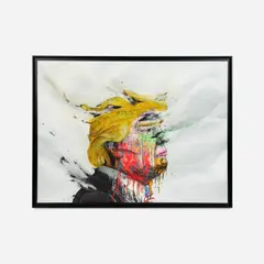 The Wall !! by Brusk, 2017, Acrylic, offered Jan 2022
