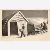 Grant Wood, Seed Time and Harvest, 1937, Lithograph