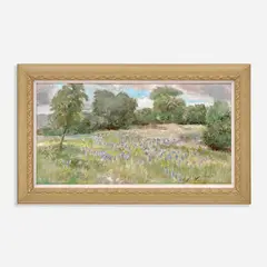 Robert Sudlow, Salado Bluebonnets, 1991, Oil on canvas