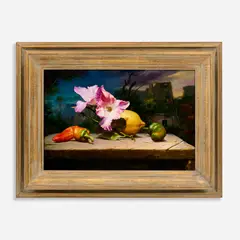 Claudio Sacchi, Natura Morta, 2000, Oil on board