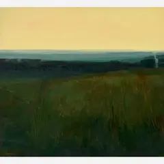 Lisa Grossman, Buck Creek Valley, 2000, Oil on canvas