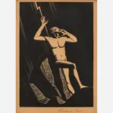 Rockwell Kent, Prometheus, 1931, Wood engraving on paper