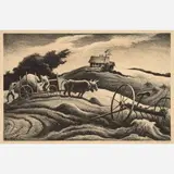 Thomas Hart Benton, New England Farm