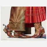 Nelson Boren, Pucker Up, 1998, Watercolor on paper