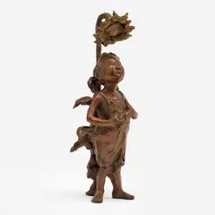 Jane DeDecker, Sunshowers, 1997, Patinated bronze