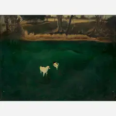 Ion Paleologue, Feldmaus Kaput, 1964, Oil on canvas
