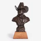 Joe Beeler, Cowboy, 1965, Patinated bronze