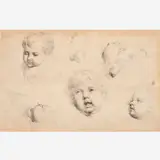William Marshall Craig, Figure study of a child, 1806, Etching on paper