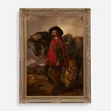R.A. Sir John Gilbert, The Royal Messenger, 1865, Oil on canvas