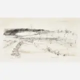 Robert Sudlow, McCall's Cabin, 1981, Lithograph on paper