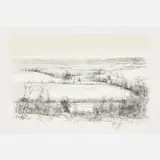 Robert Sudlow, Northview, 1983, Lithograph on paper