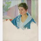 Agnes M. Richmond, Self-Portrait, 1925, Oil on canvas