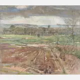 Robert Sudlow, Spring Rain, 1987, Oil on canvas