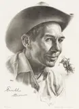 Charles Banks Wilson, Bullrider (Freckles Brown)