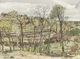 Robert Green, Birds of a Feather, 1976, Watercolor on paper