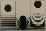 Marcello Morandini, Urto Elastico, 1965, Serigraph on paper
