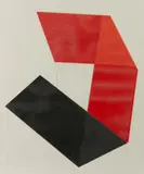 Jack Sonenberg, Dimension No. 1, 1970, Color aquatint