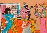Peter Max, Flower Garden (from the If series)