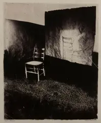 Paper Interiors, 1990 Silver gelatin print 13" x 10 1/2" A rare and early work by the noted experimental photographer. by Robert ParkeHarrison, Pencil, offered Jun 2021