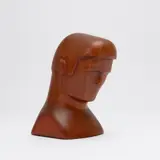 Adolph Klugman, Untitled (Bust), 1967 Carved walnut 7" x 4" x 5 3/4" A, carved wood