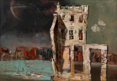 Rubble by Steven Trefonides, 1951, Oil on canvas, offered Jun 2021