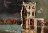 Steven Trefonides, Rubble, 1951, Oil on canvas