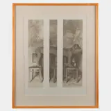 William Wegman, Charitable, 1990 Photolithograph on paper 24 1/4" x 19 1/4" (sight)