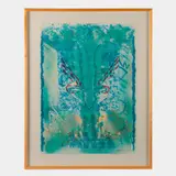 Arthur Deshaies, Untitled, 1989, Color lithograph on paper