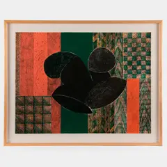 Sidney Guberman, Untitled, 1989, Color lithograph on paper