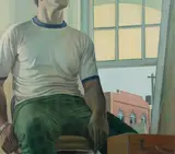 Henry Ransom, Self-Portrait, 1974, Oil on canvas