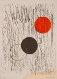 Barbara Hepworth, Sun and Moon, 1969, Color lithograph