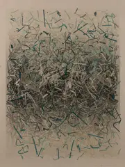 Tangle by Hanlyn Davies, 1976, Color lithograph on paper, offered Jun 2021
