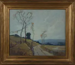 Untitled by James Topping, Oil on board, offered Mar 2021