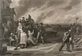 George Caleb Bingham, Martial Law, 1872, Mezzotint