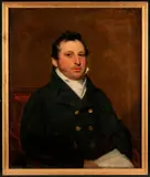 Captain John Robinson Francklin, circa 1805- by George Henry Harlow, 1815, Oil on canvas, offered Mar 2021