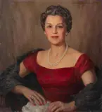 Daniel MacMorris, Mrs. Lester Siegel, 1957, Oil on canvas