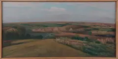 Virginia Hillix, Buckler Farm Spring, 1989, Oil on canvas