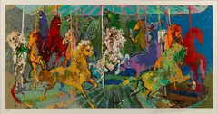 LeRoy Neiman, Carousel, 2006, Serigraph on paper