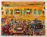 LeRoy Neiman, Paris Bourse