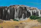 Ralph C. Williams, The White Place, Abiquiu, Pastel on paper