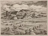 Birger Sandzén, Kansas Wheatfarm