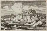 Birger Sandzén, In the Desert, Arizona