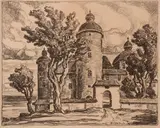 Birger Sandzén, The Castle by the Sea