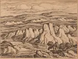 Birger Sandzén, White Rocks